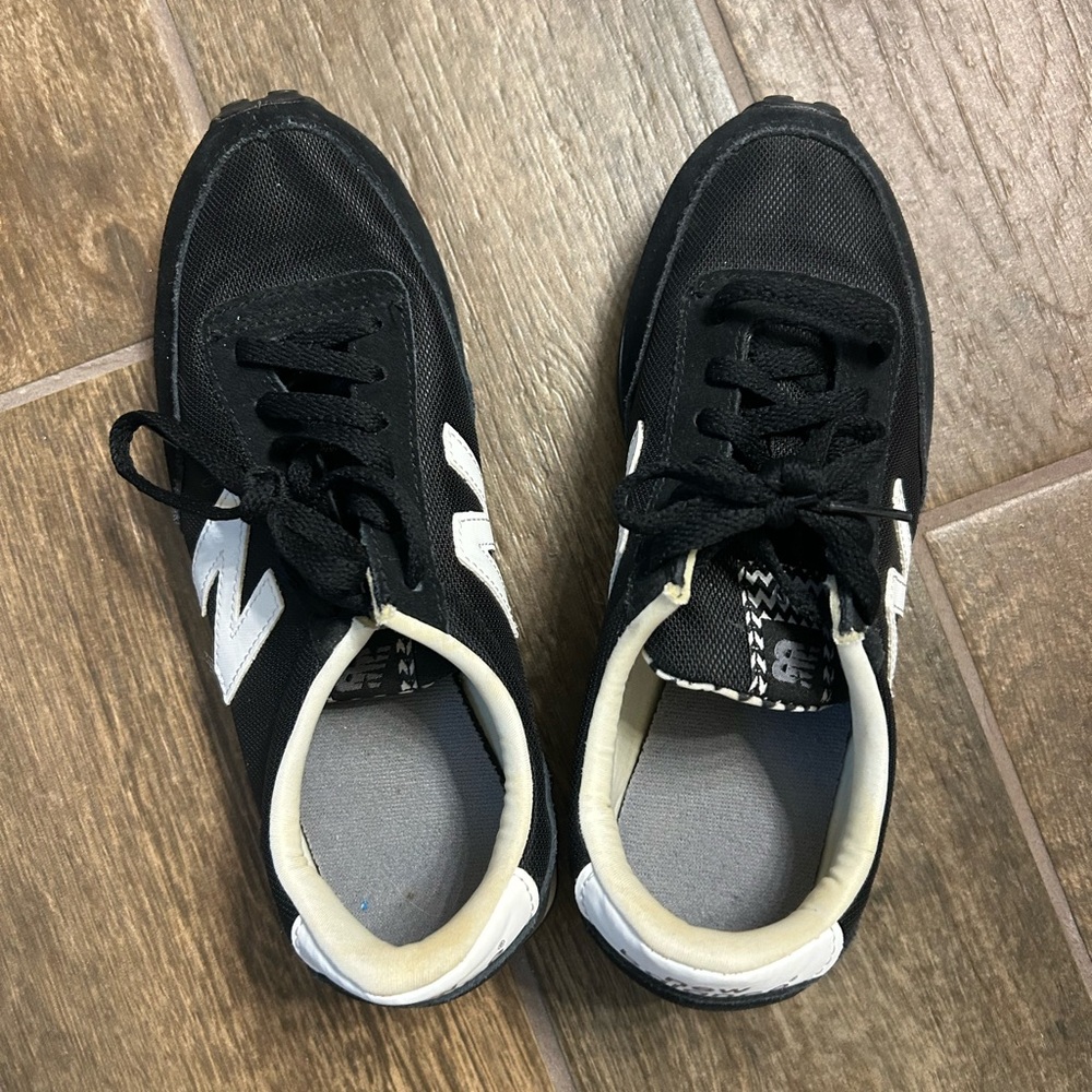 New Balance Classic Black and White Shoes